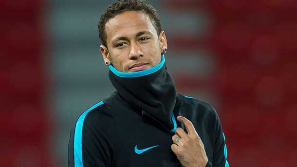 Neymar jr se sometió a pruebas en la ciutat esportiva este jueves