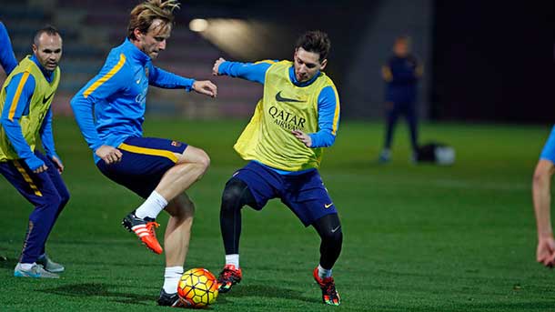 Rakitic And read messi are the novelties of luis enrique to travel to madrid and confront to the real