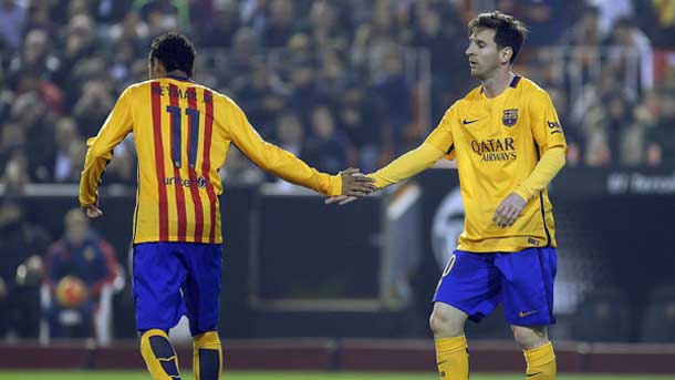 Video summary: valency 1 fc barcelona 1 (league 2015 16 j14)