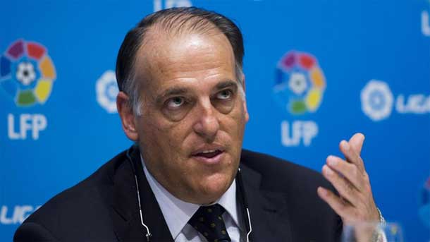 The president of the lfp admits that the real madrid would have to be deleted