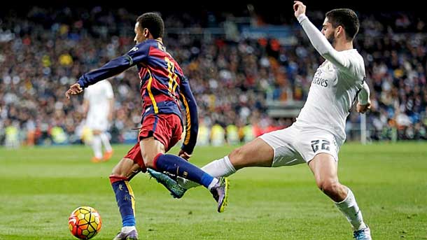 The Barcelona will not admit more justifications of the tremenda aggression of isco on neymar