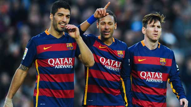 The Brazilian star of the fc barcelona thinks that the trident has done a flawless season