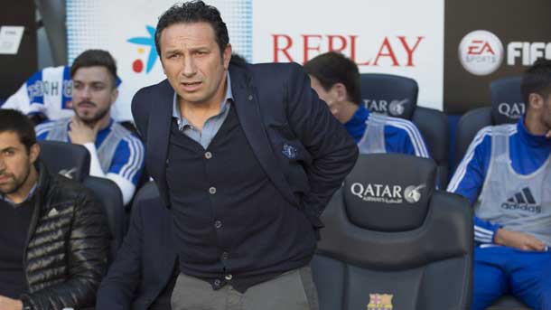 The trainer of the real society ensured that "the barça is impossible to reach"