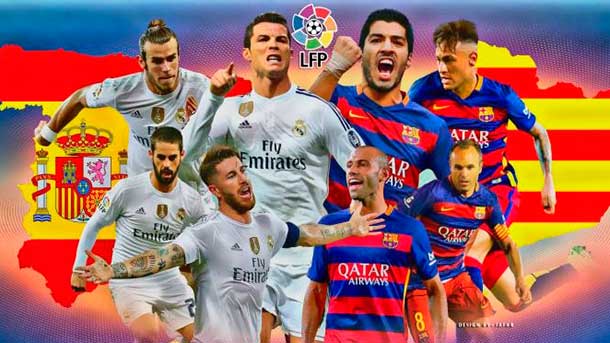 The real madrid and the fc barcelona arrive to the classical in forms very distinct