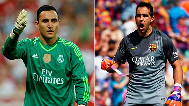 Keylor navas And claudio bravo will defend the goals in the classical and will be keys