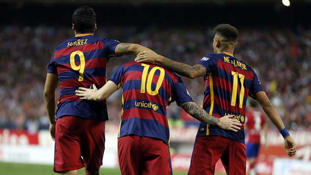 Luis enrique could go out with the "trident" in the eleven headline against the real madrid