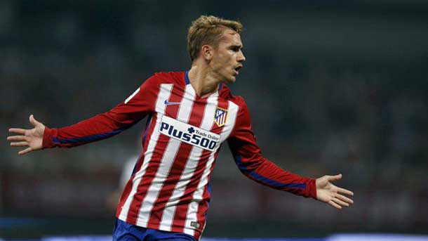 Antoine griezmann is the big reference of the athletic of madrid