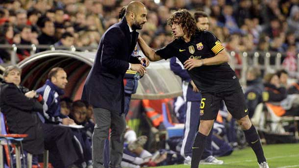 The trainer of the bayern reveals that it was carles puyol the one who insisted him every day because it renewed