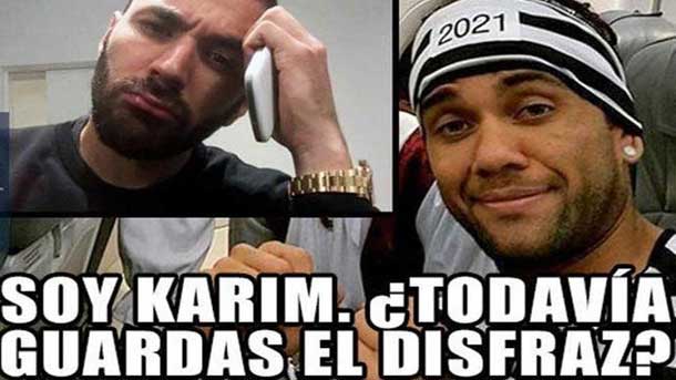 The social networks throw smoke with the "memes" on the imputación of benzema