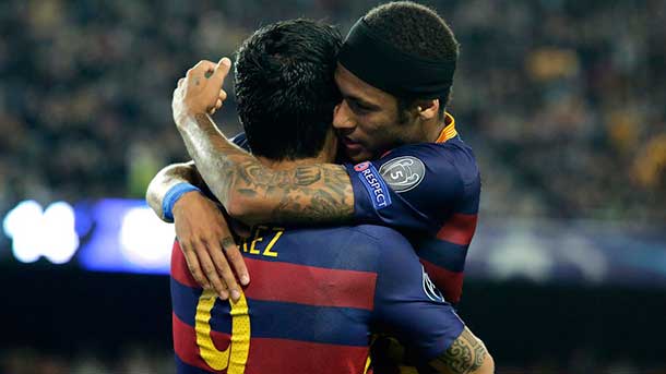 The two forwards went back to mark and to give with his goals the victory to the team blaugrana