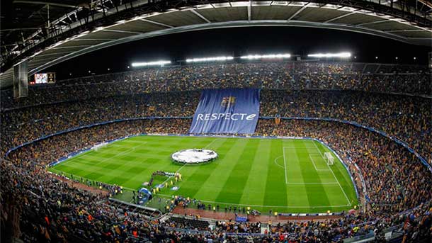The camp nou registered the worst assistance of the season with 68