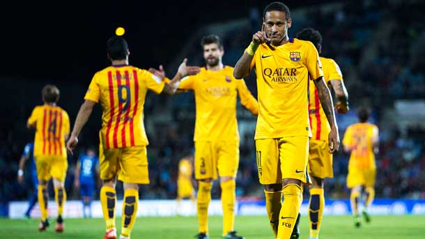 The pressure after loss and the lethal duet formed by neymar and suárez counter the absence of messi
