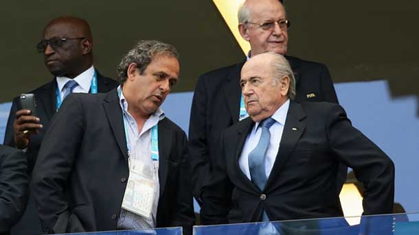 The Swiss leader ensures that platini is the epicentre of the problems of the fifa