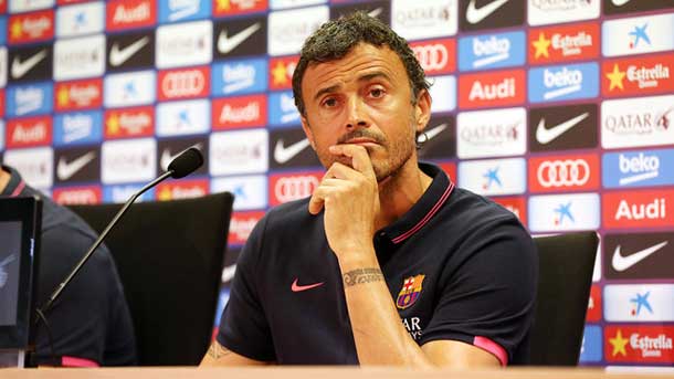 The Asturian technician of the fc barcelona insists in that the important is to win the league and no the classical