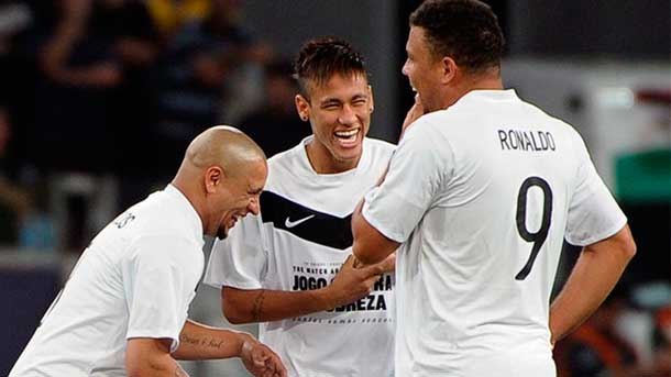 El exfutbolista brasileño afirma que neymar será balón de oro en uno o dos años