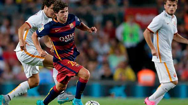 Sergi roberto: "luis enrique remembered me his stage of side"