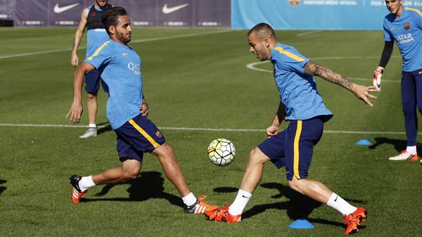 The ones of luis enrique made a soft session of training