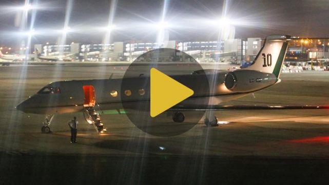 Leo Messi´s Private Gulfstream-V LV-IRQ, BARCELONA-EL PRAT:…
