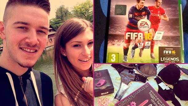 It leaves to his girlfriend to play to the fifa 16..