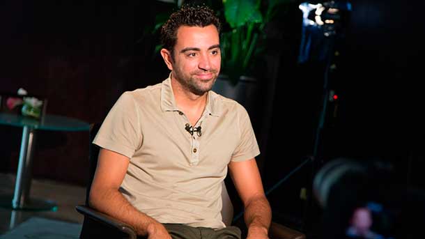 Xavi hernández: "my aim is to go back to the fc barcelona"