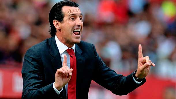 Unai emery: "in front of the fc barcelona today were intense and aggressive"