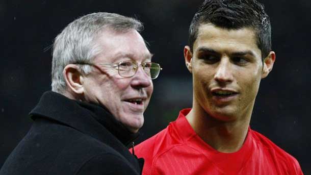 The mythical ex trainer of the manchester united ensalza to the Portuguese star