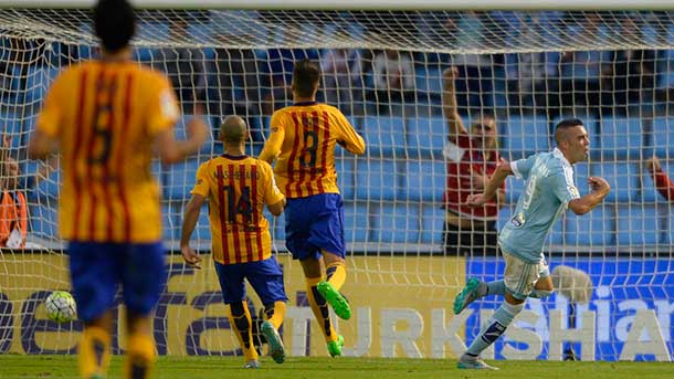 The fc barcelona did not lose by three goals in league bbva from seven years ago