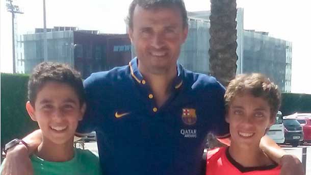 The words of luis enrique to the youngsters of the masia