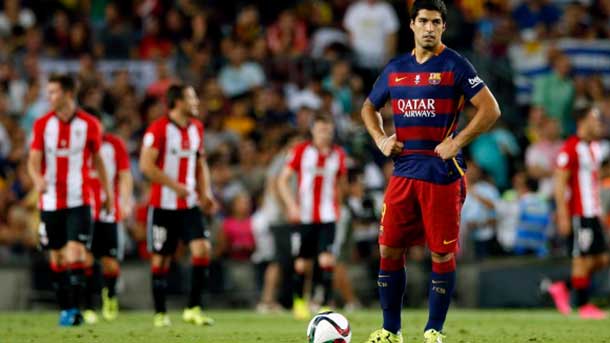 The fc barcelona crashes  with the sticks in this start of league bbva