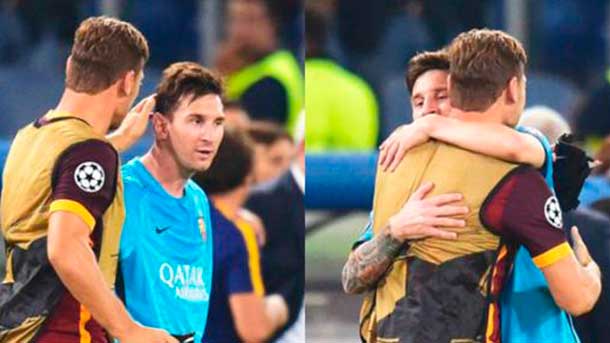This is the favour that francesco totti asked him to read messi and east fulfilled