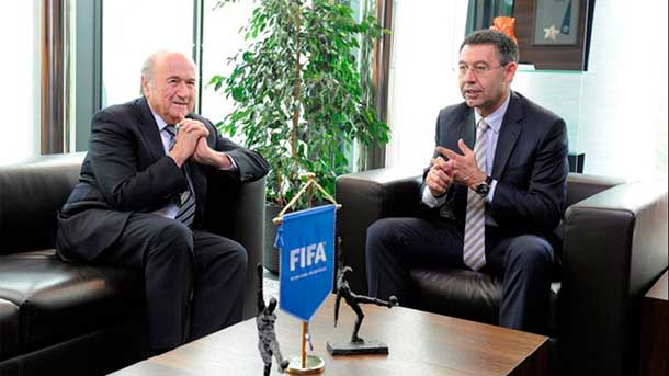 The fc barcelona, with bartomeu in command, thinks in protesting in front of the fifa in the world-wide of clubs