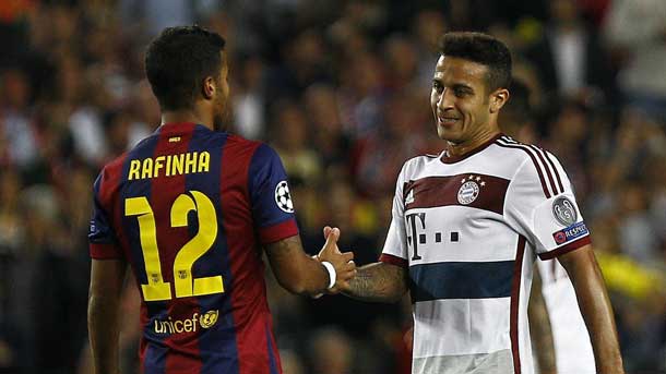 The player of the bayern múnich sent a moving message to his brother rafinha