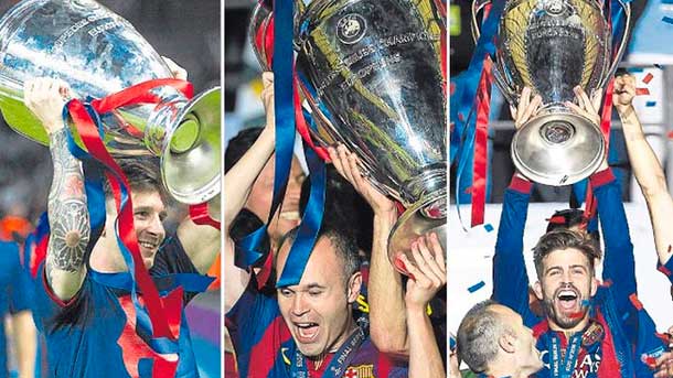 Iniesta, messi and hammered will treat this season to equalise to gave stefano with five glasses of europa
