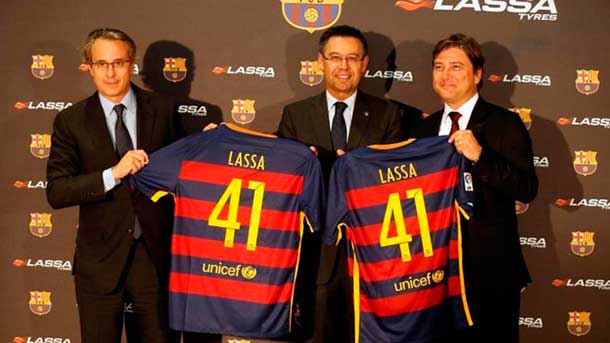 The president of the fc barcelona affirmed that the club has two offers of sponsorship for his T-shirts