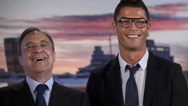The relation between Christian ronaldo and florentino pérez is not to throw rockets
