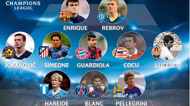 The uefa makes an eleven of gala of ex technicians players that will play the champions