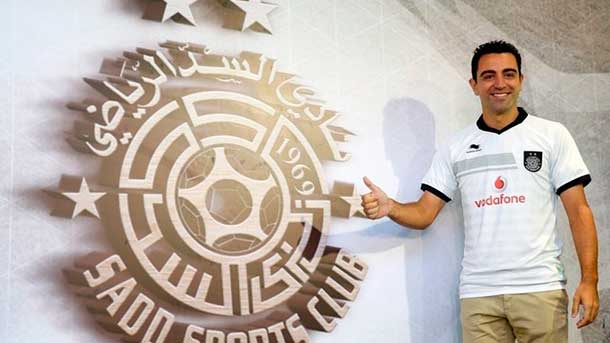 The exazulgrana xavi hernández already is prepared to debut in the league of qatar
