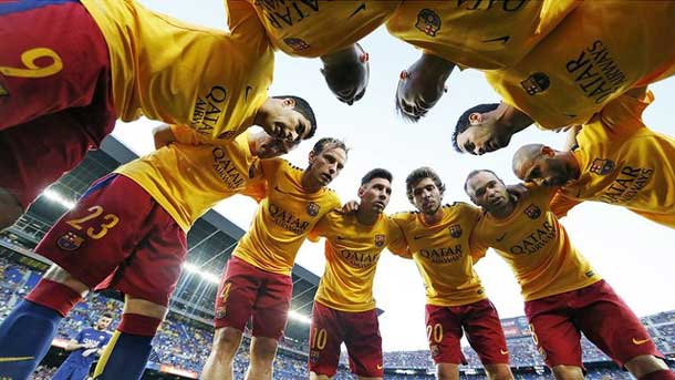The fc barcelona plays  three points in the calderón against the athletic