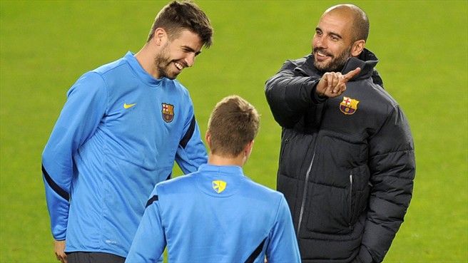 For gerard hammered, pep guardiola has been his best trainer