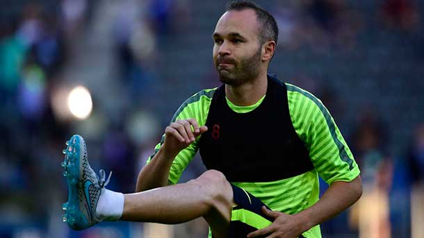 Andrés iniesta shows  ambitious for winning the next champions league