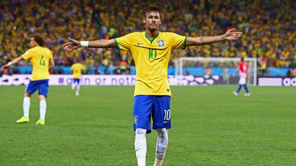Neymar jr Still has two official parties of sanction with brasil