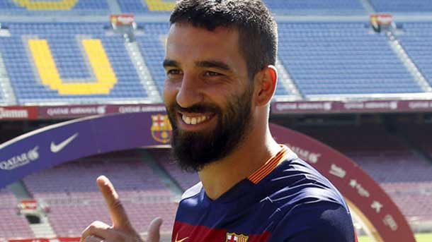 El jugador turco asegura que ha llegado al fc barcelona en el mejor momento