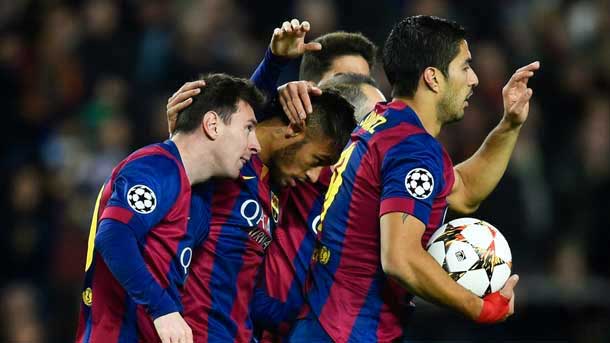Messi, neymar and luis suárez want to go on doing history in the fc barcelona