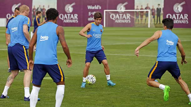 The ones of luis enrique already prepare the party against the málaga in the camp nou
