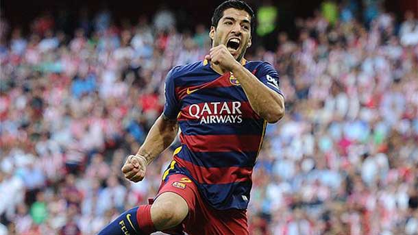 Whenever luis suárez mark, the fc barcelona finish winning the party