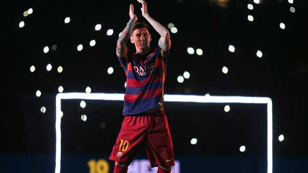 The Argentinian star of the barça returned to the big to the camp nou marking a golazo