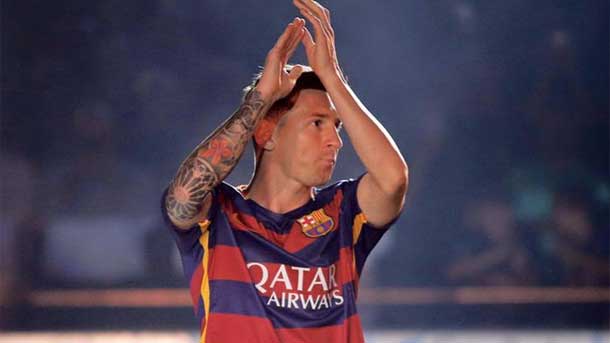 The Argentinian star of the fc barcelona has gone back motivated to the one hundred by one hundred