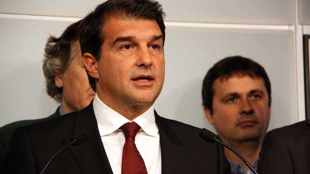 Joan laporta will follow struggling by scalar to the presidency of the fc barcelona