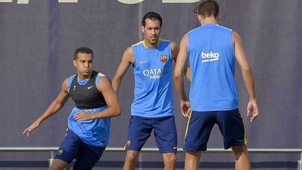 The group of luis enrique has made a new double session