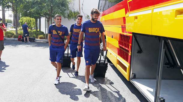 The ones of luis enrique landed of morning in the Angels